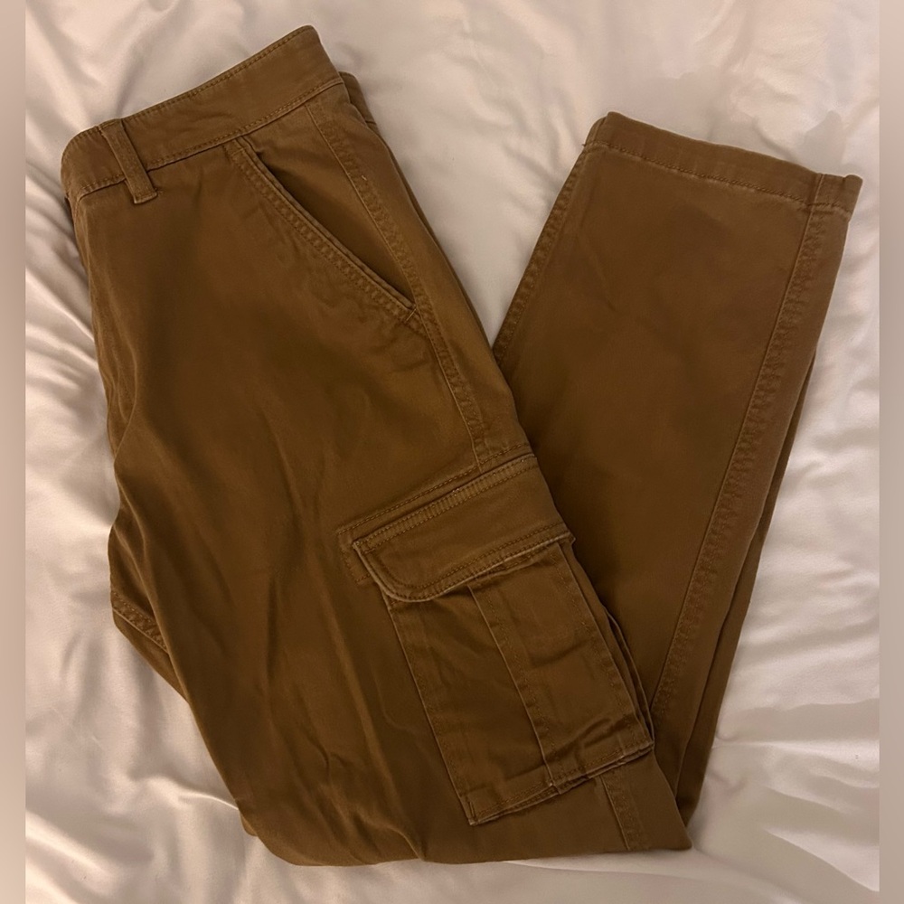 Lot of 4 Men’s Sonoma Flexwear Straight Cargo Pants Size 32 x 30 Khaki Gray